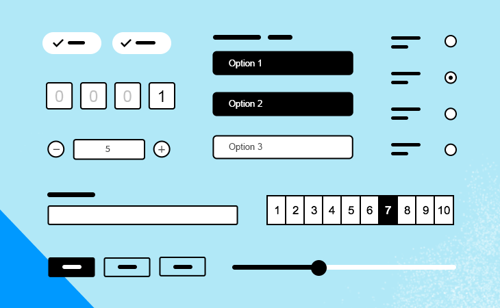 Forms and surveys UI kit for web and mobile